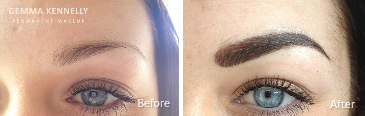 Combination eyebrows - Permanent makeup Manchester